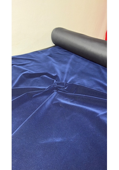 Flok Süet Suni Deri 100 X 150 Yapışkansız Lacivert