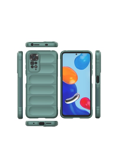 Xiaomi Redmi Note 11/ 11s Kılıf Optimum Lens Çerçeveli Silikon Kapak