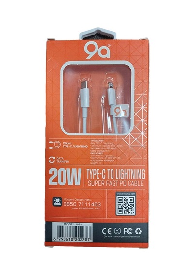 9a Type-c To Lıghtnıng Super Fast Pd Cable