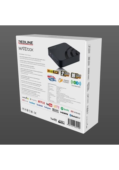 Redline Mate Box Android 2GB Ram 16GB Hafıza Tv Box
