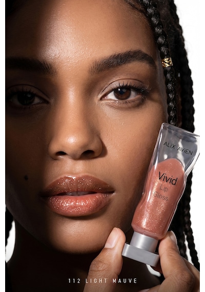 Parlak Bitişli Nemlendirici E Vitaminli Dudak Parlatıcı - Vivid Lipgloss 112 Light Mauve 0