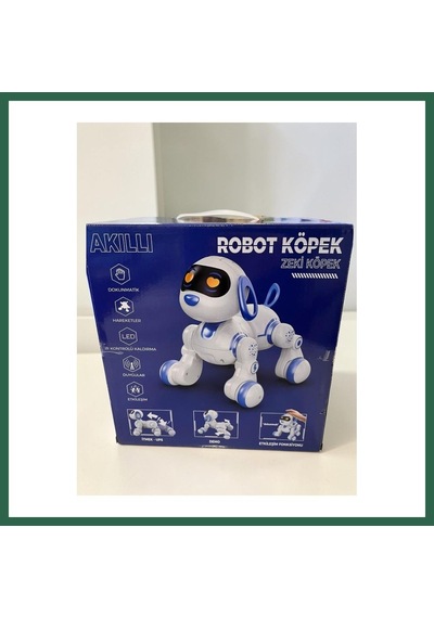 Bezos 6601 Uzk Kumandalı Dans Edebilen Robot Köpek Bzs01