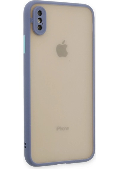 Cosmotex Newface Apple iPhone Uyumlu  X Kılıf Montreal Silikon Kapak - Gri