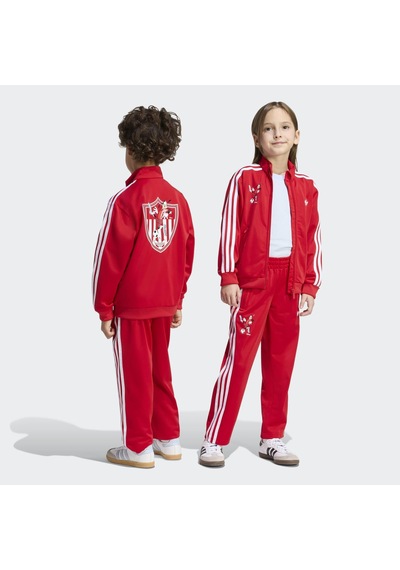 Adidas Disney Firebird Çocuk Kırmızı Eşofman Takımı Ke3880