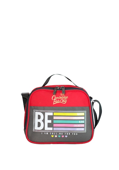 Kırmızı Be Happy Unisex Çocuk Beslenme Çantası