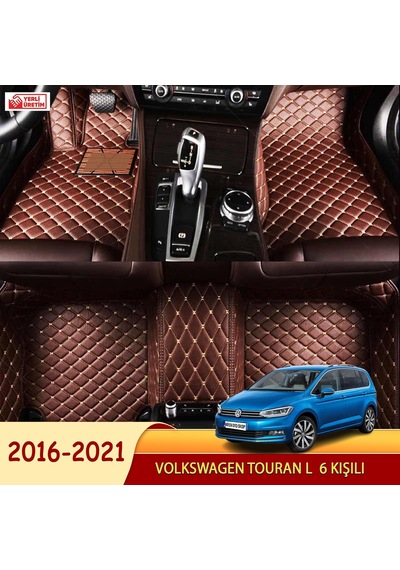 Volkswagen Touran L 2016-2021 6 Kişili 5D Havuzlu Oto Paspas
