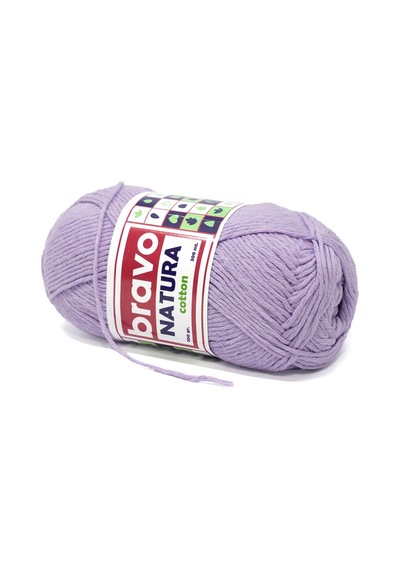 Natura %100 Koton İplik 100 Gram 200 Metre Renk Kodu:505 Lila