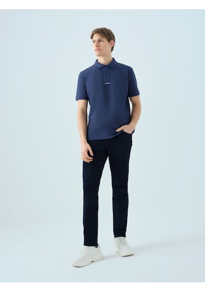LOFT Regular Fit Erkek Polo K.kol Lf2036745 Q1.v1 Lacivert