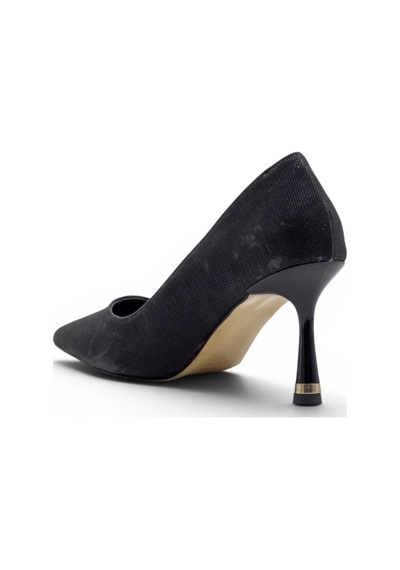 Shoes 1905 Simli Kadın Stiletto siyah