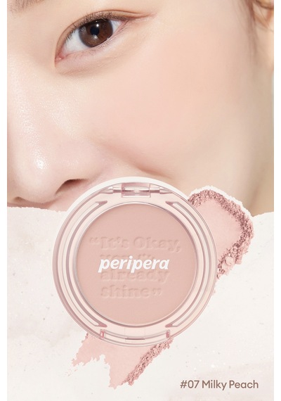 Peripera Pure Blushed Sunshine Cheek 07 Milky Peach