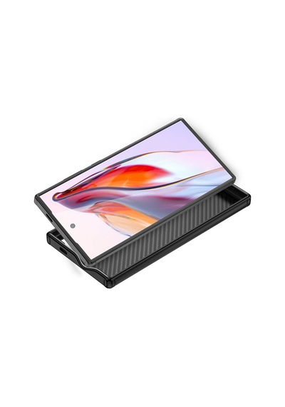 Galaxy Uyumlu S24 Ultra Kılıf Aramid Karbon Fiber Magsafe Özellikli Wlons Radison Kapak