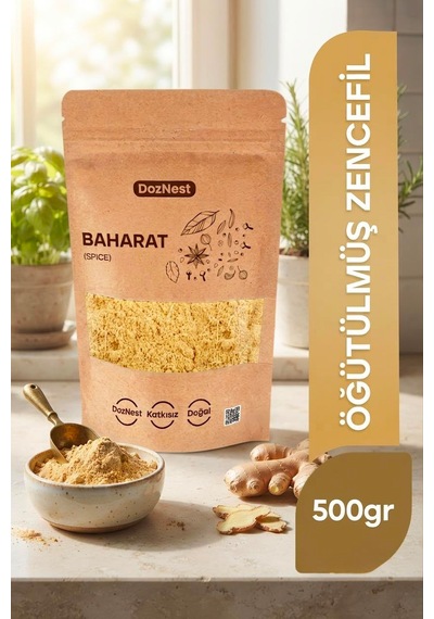 Doznest Öğütülmüş Zencefil 500 Gr