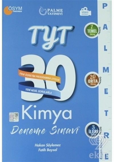 2021 Tyt Kimya 30 Deneme Sınavı/Hakan Söylemez.Fatih Baysal