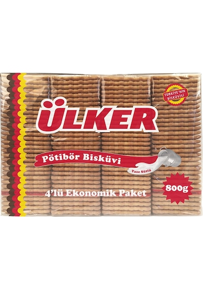 Ülker Pötibör Bisküvi 800 Gr X 6 Adet