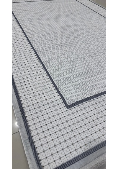 Safyün Halı Kadife Kf451 Gri 200 X 290 Renkli