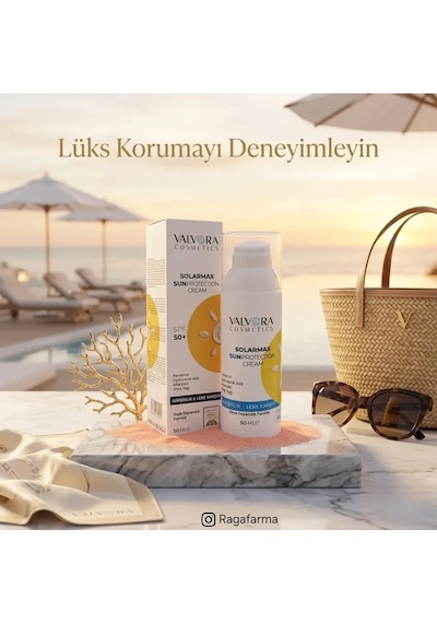 Valvora Cosmetıcs Solarmax Spf 50+ Krem 50 Ml