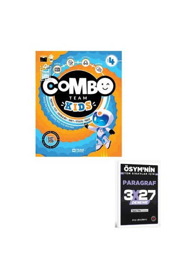 Teamelt 2027 Combo Team Kids 4 +quizzes + Evp Akademi Paragraf