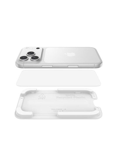 Belkin Ova238hq Screenforce Invisiglass İphone 17 Pro Uyumlu Kolay Hizalama Kitli Temperli Cam Ekran Koruyucu