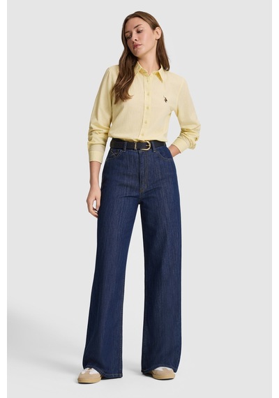 U.S. Polo Assn. U.s. Polo Assn. Kadın Mavi Pantolon Jean 50325199-dn0013 Blue Rınse