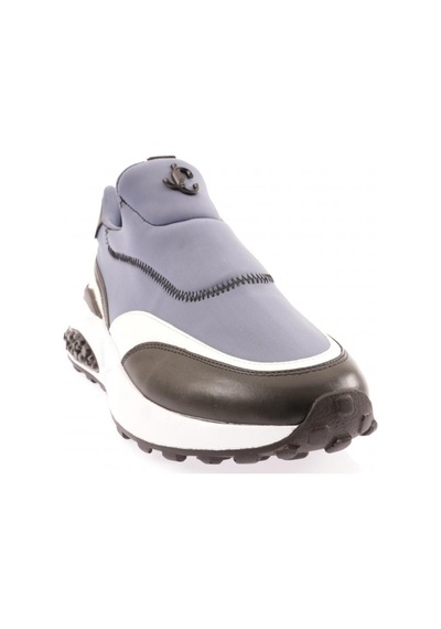Dgn 026-22k Kadin Kalin Taban Metal Aksesuarli Sneakers Ayakkabi 026-2252-R7908 Mavi