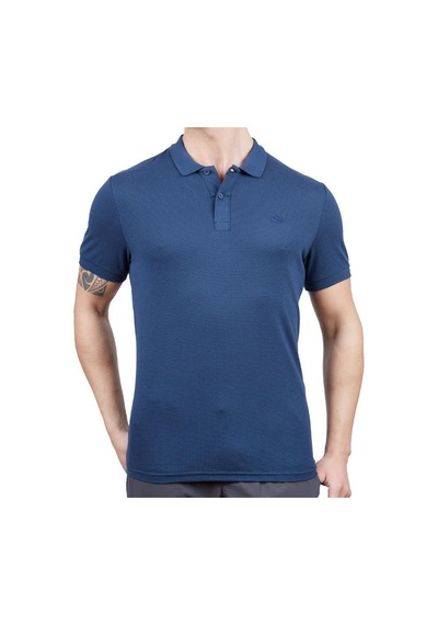 Alpinist Roc Erkek Polo T-shirt Indigo-l Koyu Mavi