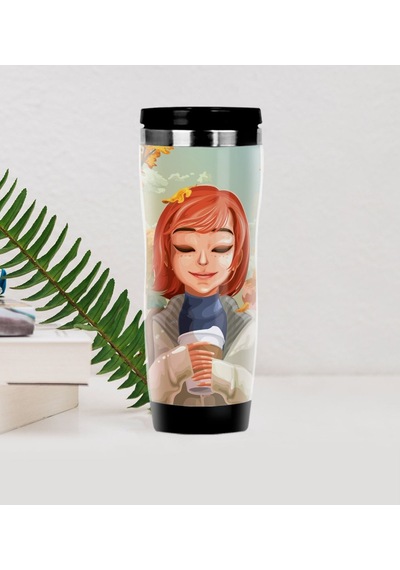 De Buyer Bk Gift Coffee Tasarımlı Çelik Termos Bardak-31