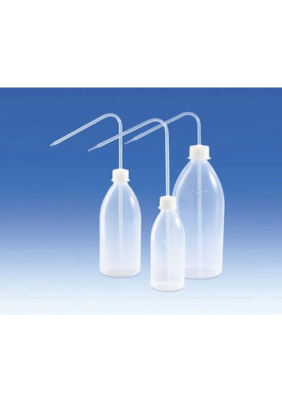 Piset, Yıkama Şişesi, Dar Boyunlu, Plastik 500 Ml