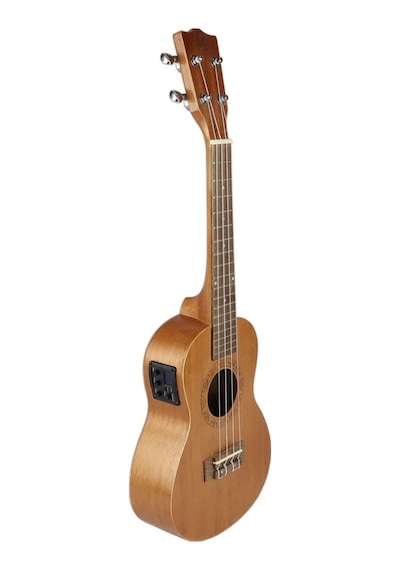 Concert Boy Masif Ağaç Karma Markalı Elektro Ukulele