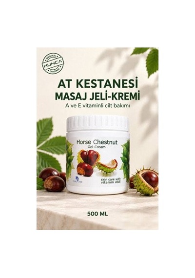 Hunca Care Cilt Bakım Kremi At Kestanesi 500 Ml