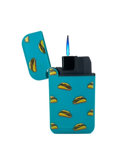 Zengaz Cool Tasarım Jet Alev Çakmak - Tacos Turkuaz