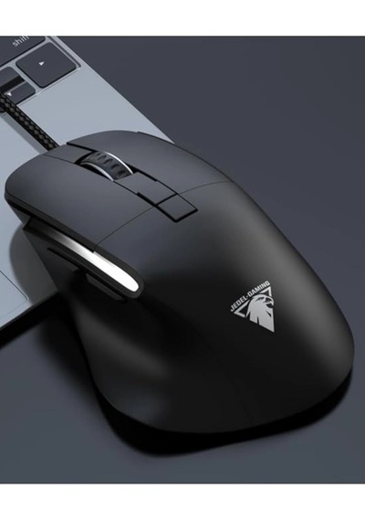 Jedel Cp102 Siyah Professional 7 Butonlu Rgb Işıklı Ergonomik Kablolu Mouse -