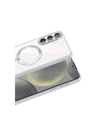 Newface - 294 - Samsung Galaxy Uyumlu A57 5g Kross Magneticsafe Kapak - Csmo-tex - - Gümüş