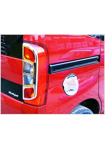 Fiat Fiorino Krom Depo Kapağı 2008 ve Üzeri Paslanmaz Çelik