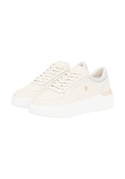 Tommy Hilfiger Kadın Sneaker Fw0fw093640f6 Krem