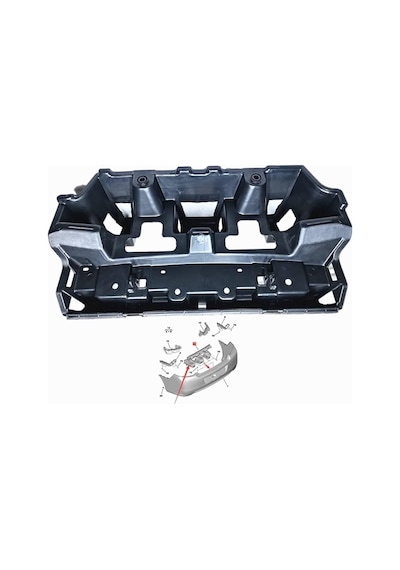 Arka Tampon Orta Braketi Darbe Emici Peugeot P301 12