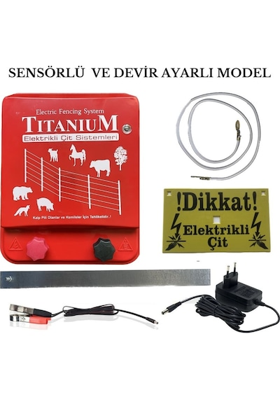 Tıtanium Shock 30kds Elektrikli Çit Sistemi Domuz Kovucu 30000 Volt
