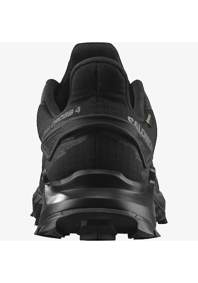 Salomon Alphacross 4 Gore-Tex Erkek Patika Koşu Ayakkabısı Siyah