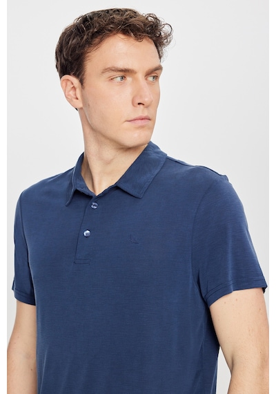 Altınyıldız Collectıon Erkek Lacı Yumuşak Dokulu Slim Fit Dar Kesim Polo Yaka Tişört