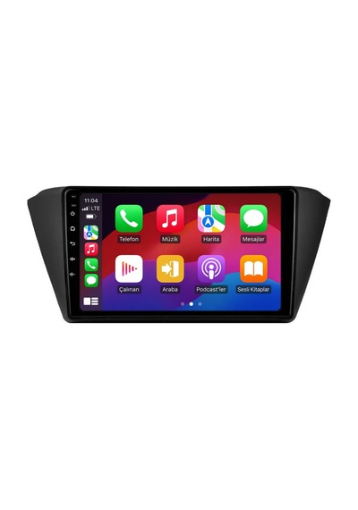 Skoda Fabia 2015-2021 Android Multimedya Carplay Android Auto Navigasyon 8gb Ram 128gb Pro 9"