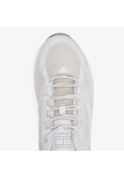 Tommy Hilfiger Tommy Jeans Suede Mix Archive Runners Erkek Gri Spor Ayakkabı Em0em01601 Gri