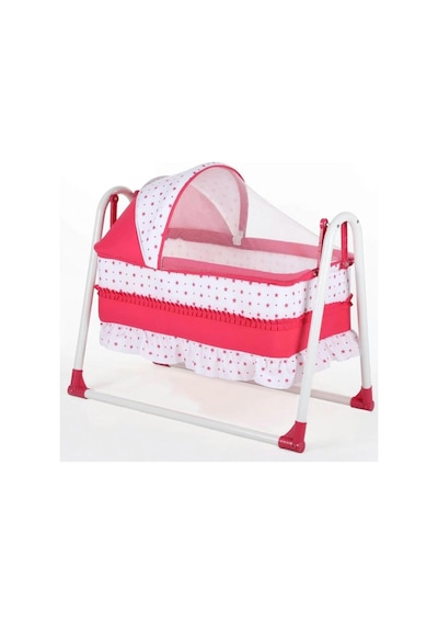 TommyBaby Yuvam Lüx Sepet Beşik Portatif Bebek Beşiği Sallanır