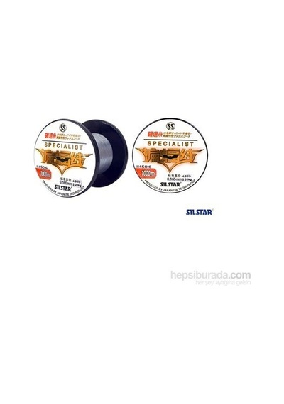 Silstar 1145 Specialist Olta Misinası 1000 Mt 0.40 Mm Gri