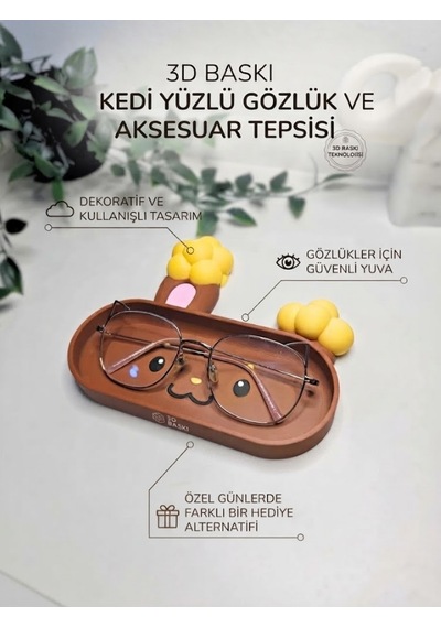 Karakter Figür Tasarımlı Gözlük Tutucu Ve Çok Amaçlı Organizer