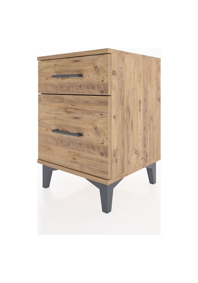 Hyperion Komodin 2 Çekmeceli 44x44x64 Çam-çam Çam