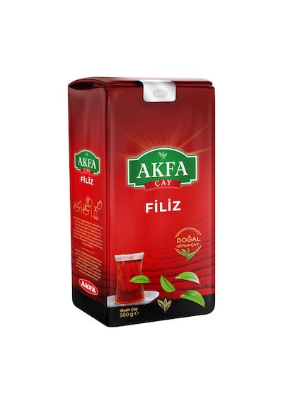 Akfa Çay Filiz Dökme Siyah Çay 6 Kg 500 G X 12 Adet