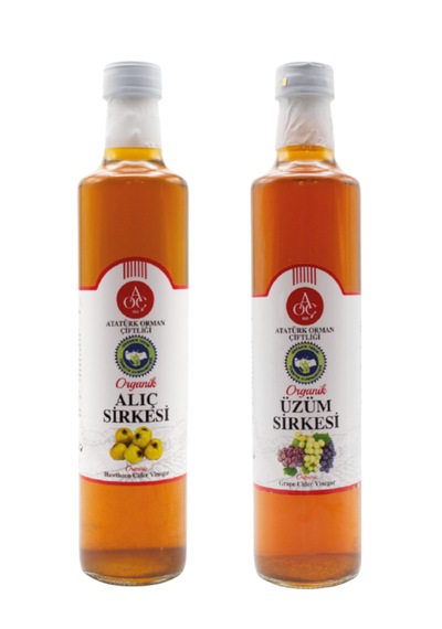 Atatürk Orman Çiftliği Alıç Ve Üzüm Sirkesi 2 Li Set 2 X 500 Ml
