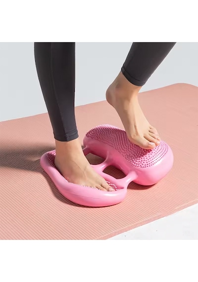 Ezere Ayak Denge Pedalı Egzersiz Aleti Ev Fitness İçin Şişme Mini Stepper