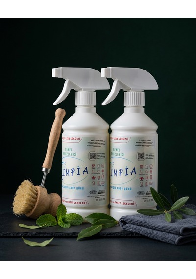 Genel Temizleyici - Güçlü Leke Sökücü Sprey - Yağ, Kir Ve Oksit Temizleyici 500 Ml 2'li Set