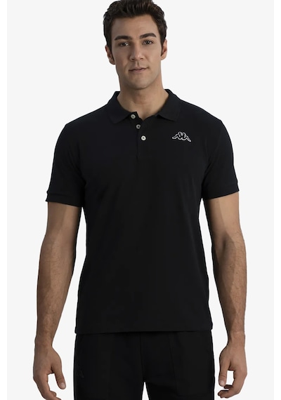 Kappa Logo Maltax 2 Mss Erkek Siyah Regular Fit Polo Tişört Siyah