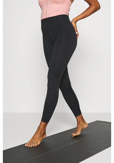 Nike Yoga Women's High Rise Leggings Yüksek Belli 7/8 Boy Toparlayıcı Tayt Siyah